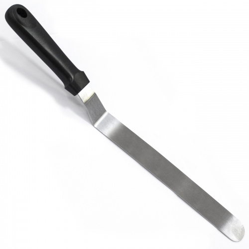 Лопатка кондитерская L=37см изогнутая с пластик.ручкой HL-B535 Roal код 225409.jpg