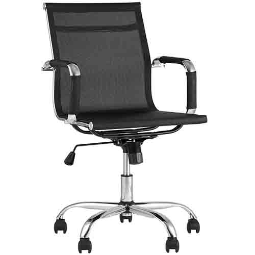 Кресло руководителя TopChairs Village, черное УТ000001649