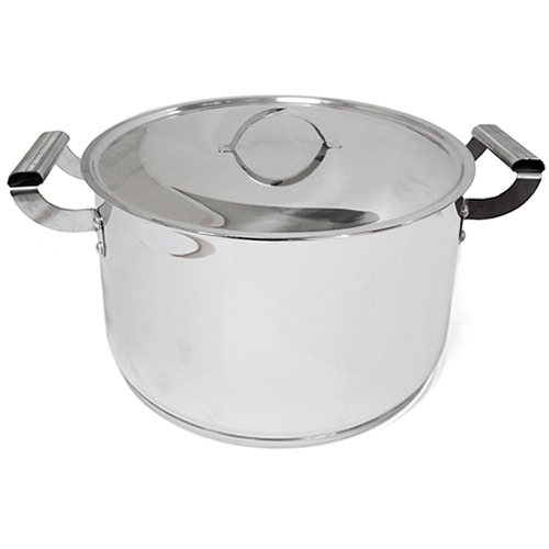 Кастрюля АМЕТ 16 л, нерж, тройное дно